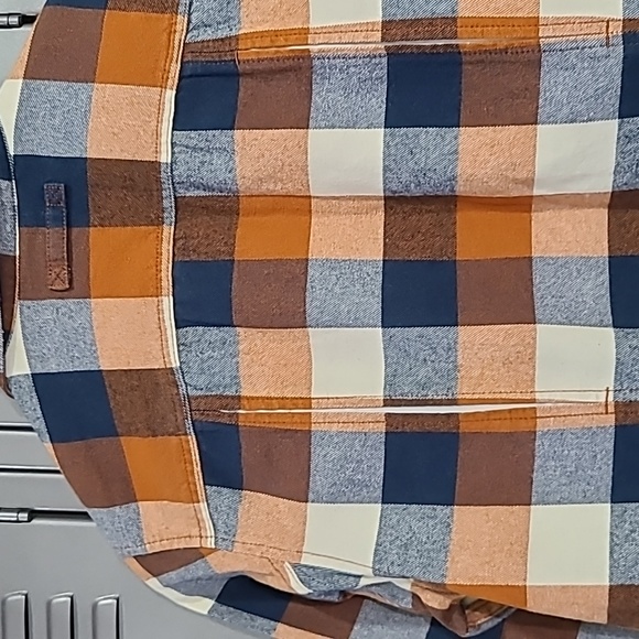 Duluth Training Co. Women's Cotton Plaid Butter-Up Top Size X-Small - Picture 8 of 13